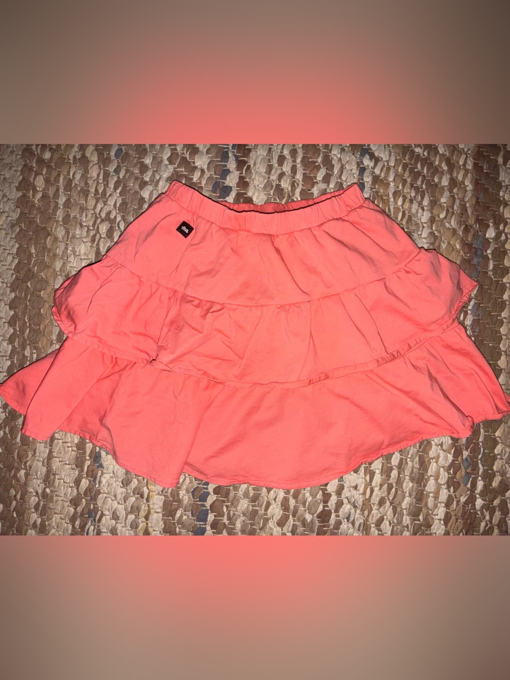 Tea Collection Coral Tiered Skort